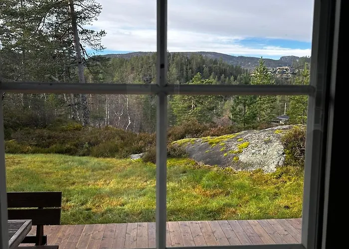Koselig Familiehytte Med Peis Og Utsikt Naer Skiloyper Og Turterreng * Aseral